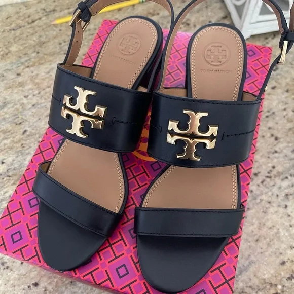 New Tory butch black 🖤 sandal - Picture 1 of 6